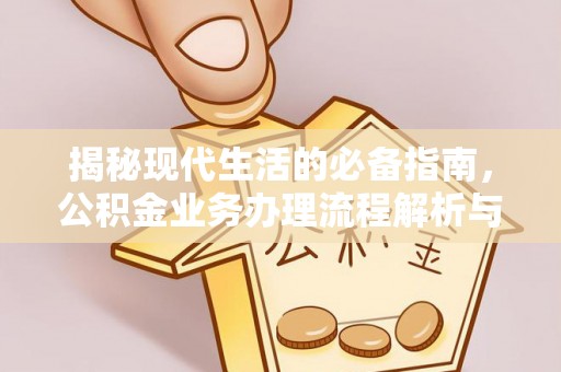 武山揭秘现代生活的必备指南，公积金业务办理流程解析与优化建议