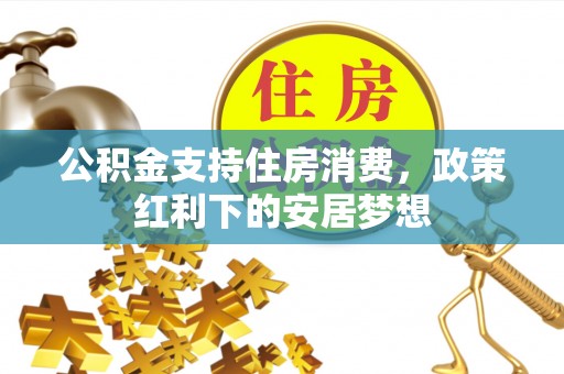 武山公积金支持住房消费，政策红利下的安居梦想