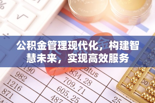 武山公积金管理现代化，构建智慧未来，实现高效服务