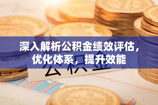 武山深入解析公积金绩效评估，优化体系，提升效能