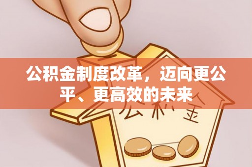 武山公积金制度改革，迈向更公平、更高效的未来