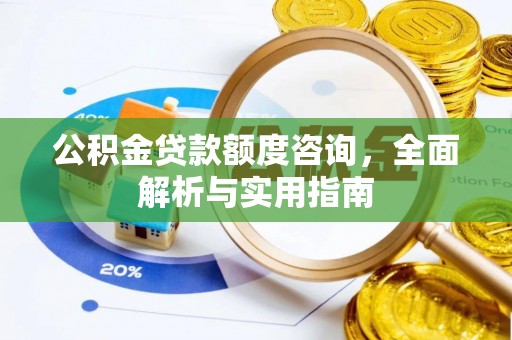 武山公积金贷款额度咨询，全面解析与实用指南