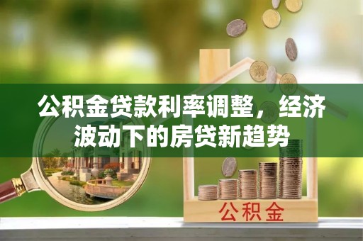 武山公积金贷款利率调整，经济波动下的房贷新趋势