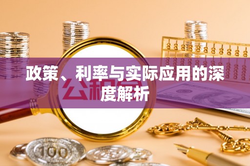 武山政策、利率与实际应用的深度解析