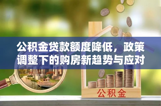 武山公积金贷款额度降低，政策调整下的购房新趋势与应对策略