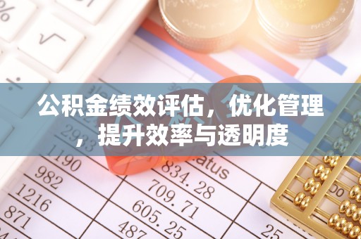武山公积金绩效评估，优化管理，提升效率与透明度