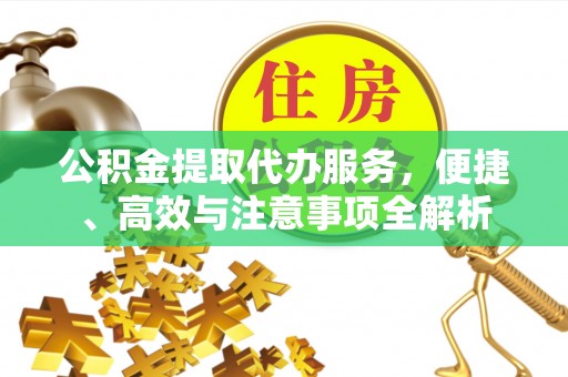 武山公积金提取代办服务，便捷、高效与注意事项全解析