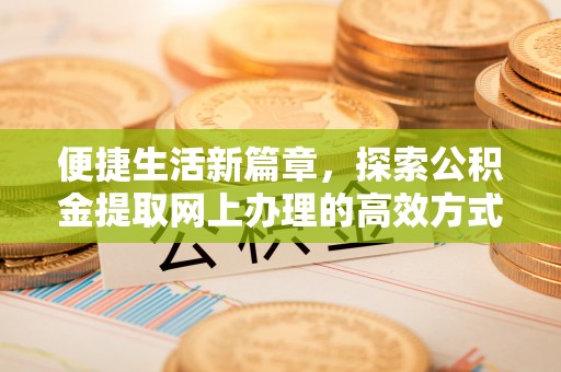 武山便捷生活新篇章，探索公积金提取网上办理的高效方式