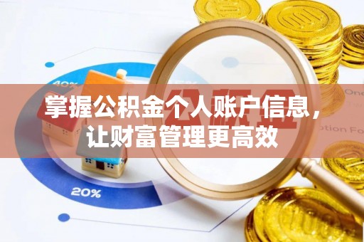 武山掌握公积金个人账户信息，让财富管理更高效