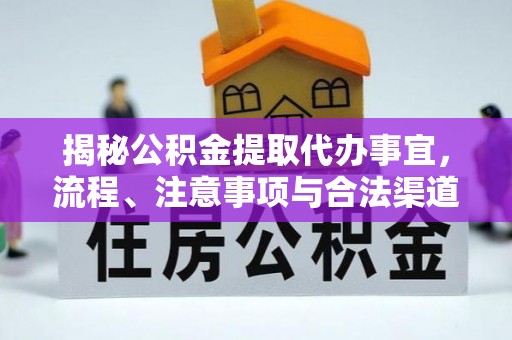 武山揭秘公积金提取代办事宜，流程、注意事项与合法渠道