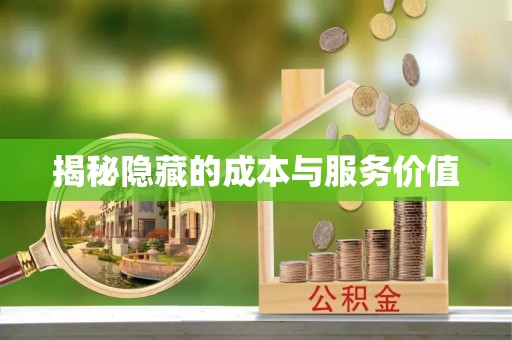 武山揭秘隐藏的成本与服务价值