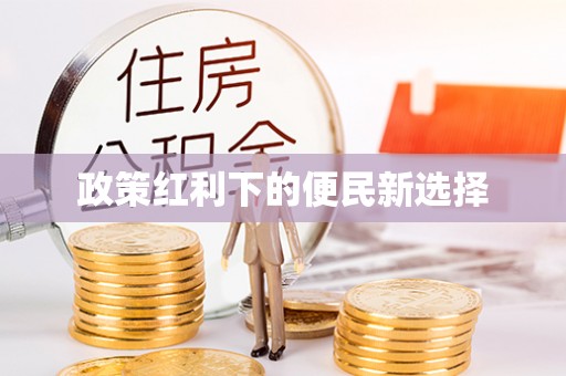 武山政策红利下的便民新选择