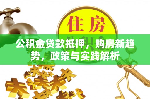 武山公积金贷款抵押，购房新趋势，政策与实践解析
